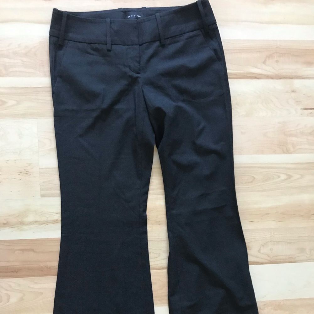 The Limited Drew wide leg charcoal, size 4R